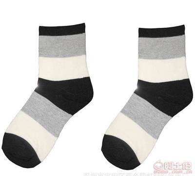 【可貼牌生產批發寬條紋韓國女襪經典襪子全棉襪子女混色襪混批廠家直銷祙條紋全棉女襪】深圳市寶安區西鄉明虹針織襪業廠 - 產品庫