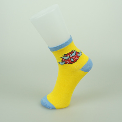 佛山市南海重德針織襪業 專業生產供應秋冬全棉童襪，支持貼牌定制